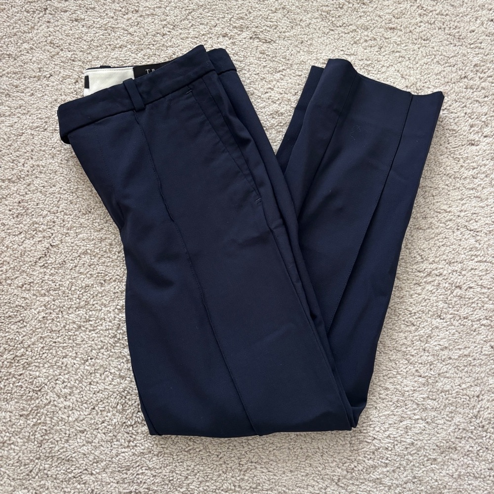 J. Crew Navy Tellengo 1990 Dress Pants
